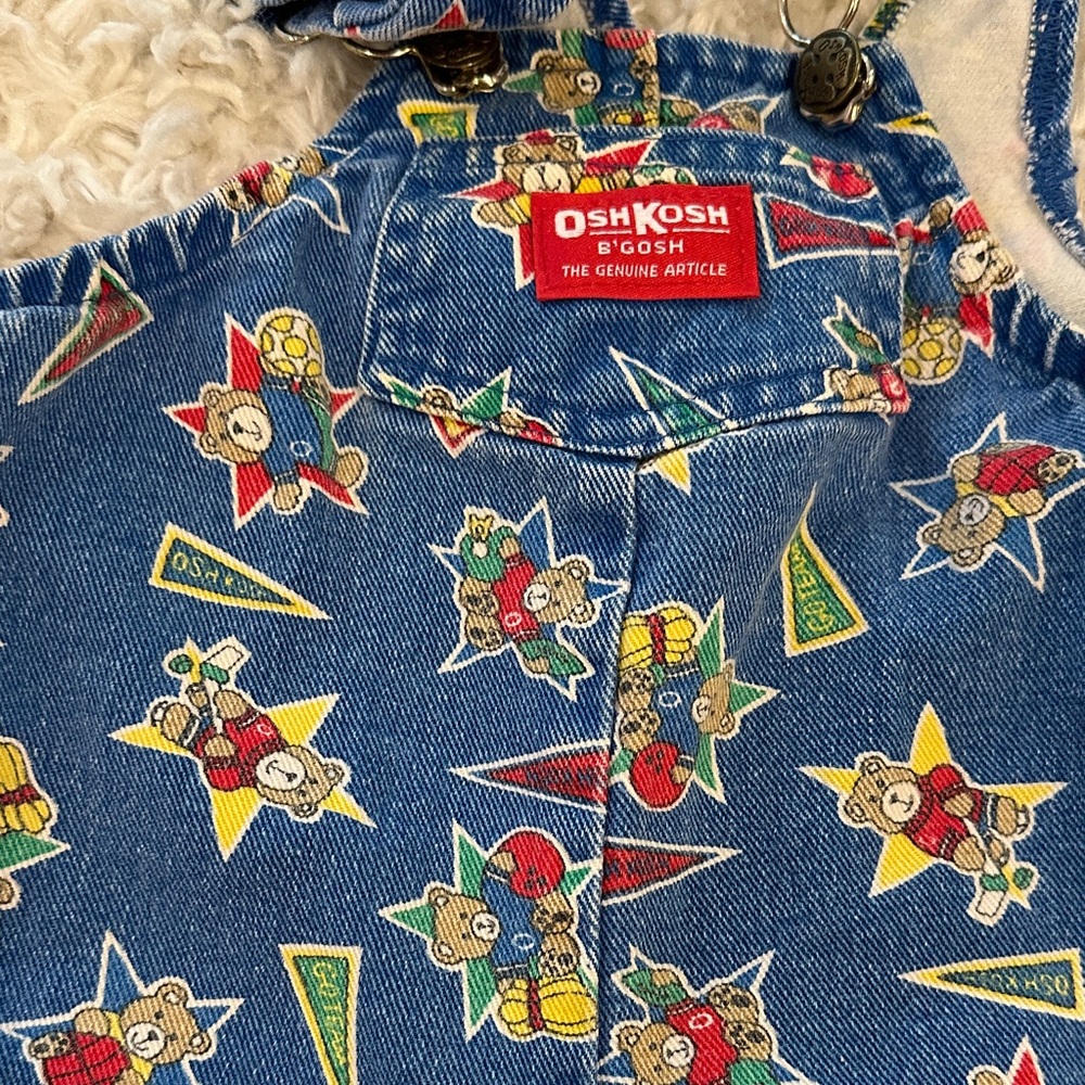 OshKosh Bear Vintage Overalls - Picture 2 of 4
